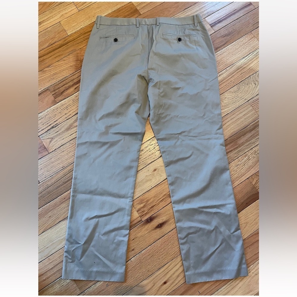Bonobos Wednesday Chino Pants Mens Size 36x30 Beige Khaki Straight Leg Fit EUC - Picture 6 of 11